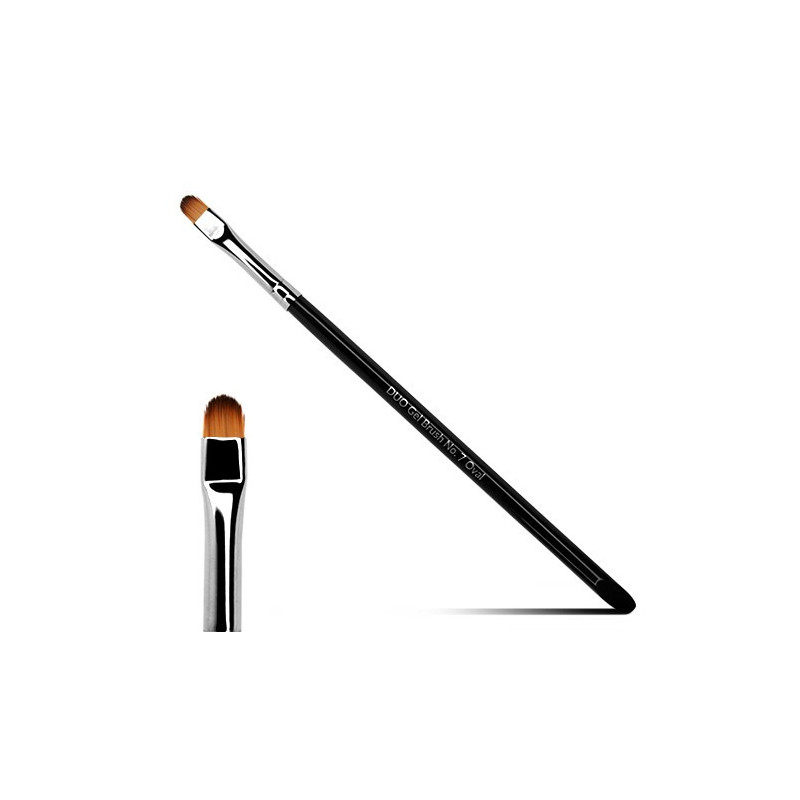 New Duo Pędzelek DUO Gel Brush No. 7 owalny