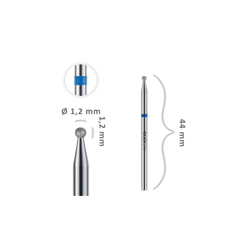 Frez KULKA Ø1,2 mm KL-Fi12B