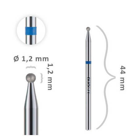 Frez KULKA Ø1,2 mm KL-Fi12B