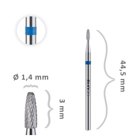 New Duo CONE ROUNDED UNIVERSAL NAIL DRILL BIT KR-STZO-Fi14B