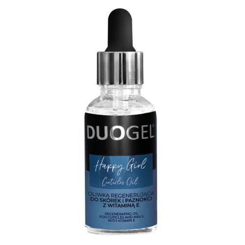 Cuticle Oil - Happy Girl - Regenerating Oil for cuticles and nails with Vitamin E 30 ml