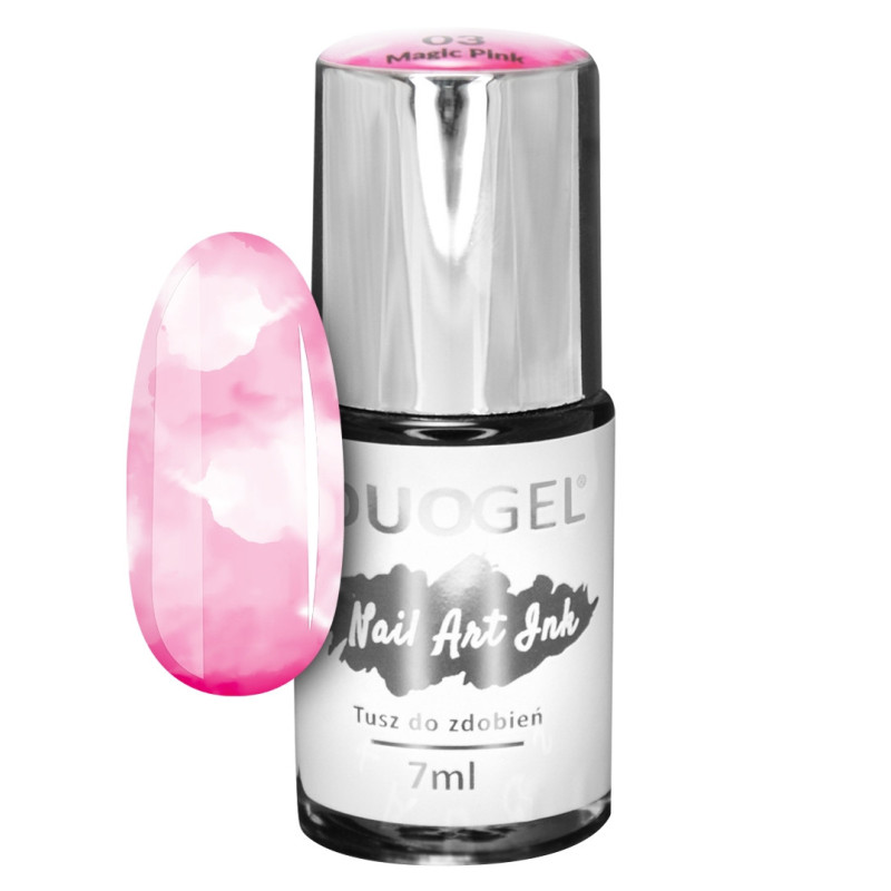 Tusz do zdobień DUOGEL 7 ml - Magic Pink 03
