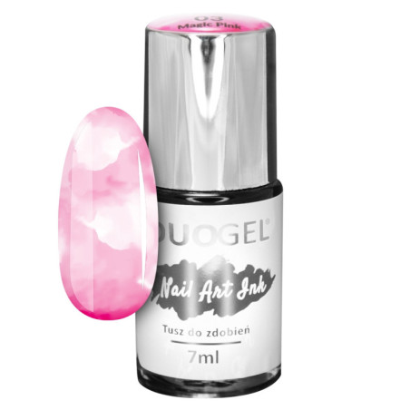 Tusz do zdobień DUOGEL 7 ml - Magic Pink 03
