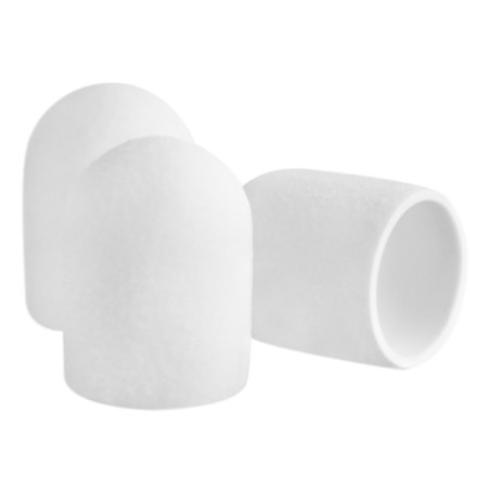 Kapturki ścierne Białe / White 10/150 op. 10 sztuk